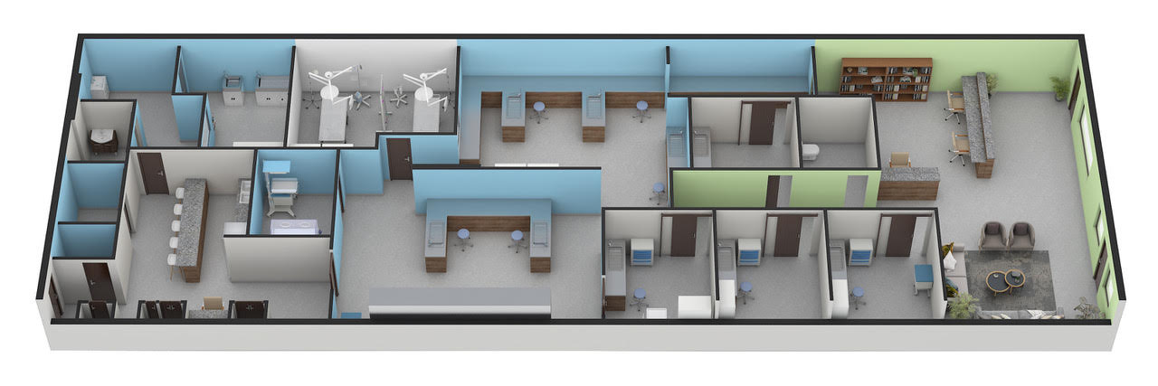 Clinic Floor Plan Clinic Floor Plan